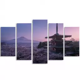 Mont Fuji Sakura - affiche monde