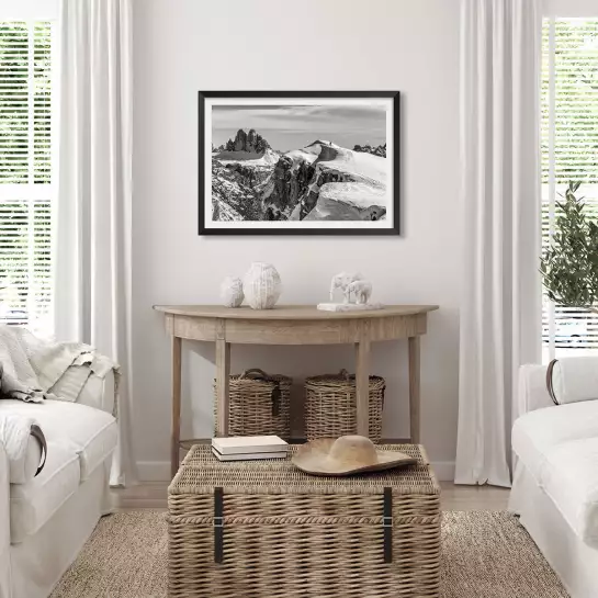Presque au sommet - tableau montagnes