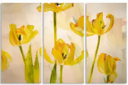 Tulipes - affiche fleurs