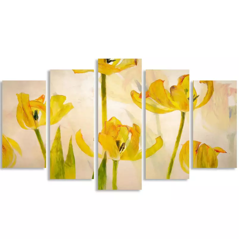 Tulipes - affiche fleurs