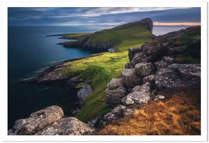 Neist Point en Ecosse - affiche paysage