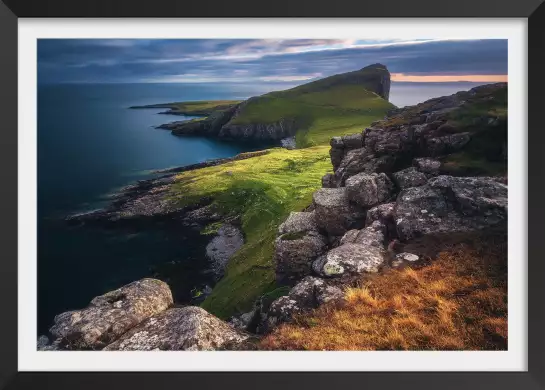 Neist Point en Ecosse - affiche paysage