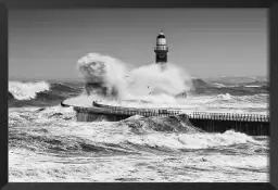 La puissance de la mer - affiche bord de mer