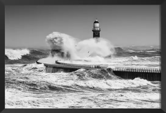 La puissance de la mer - affiche bord de mer