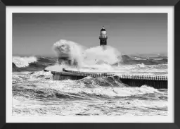 La puissance de la mer - affiche bord de mer