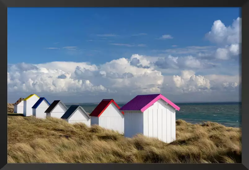 Gouville sur mer - affiche bord de mer