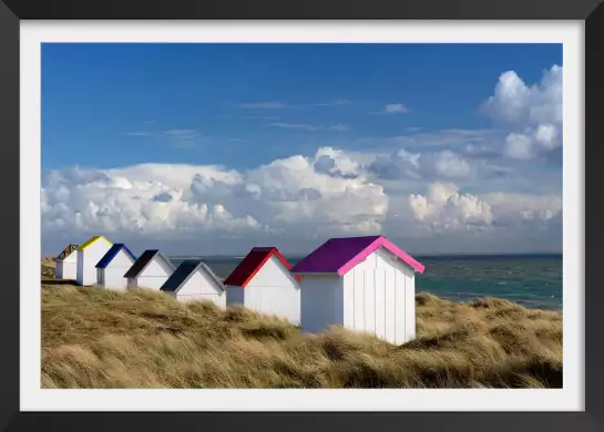 Gouville sur mer - affiche bord de mer