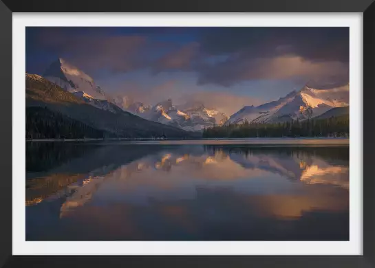 Lac Maligne au Canada - paysage nature