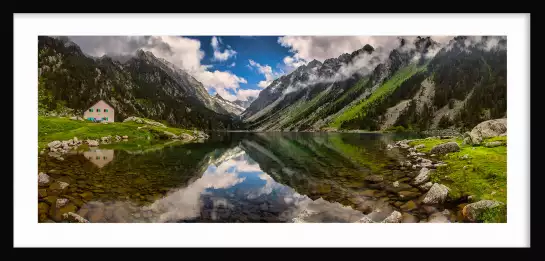 Photo du Lac de Gaube - tableau montagne