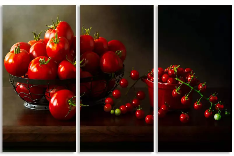 Trop de tomates - affiche cuisine