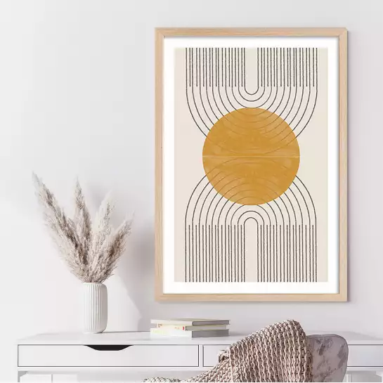 Composition No1 - affiche geometrique