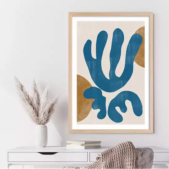 Plante moderne - affiche de fleurs