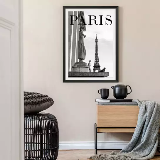 Palais de Tokyo - affiche vintage paris