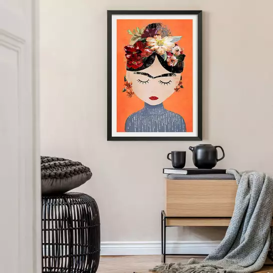 Frida Orange - Affiches art