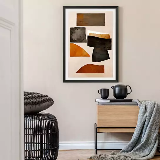 Rusty shapes - affiche d'art