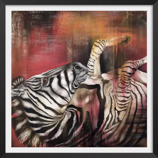 Zebre ethnique - portrait animaux