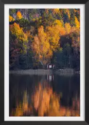 Couleur d'automne - paysage campagne