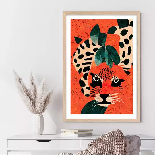 Hiding Leo - affiche animaux