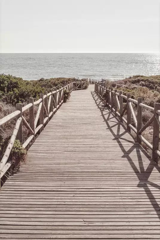 Le chemin de la mer - affiche mer