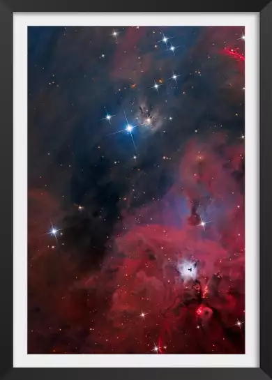 NGC 1999 - affiche astronomie