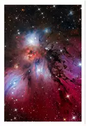 Angel Nebula - affiche astronomie