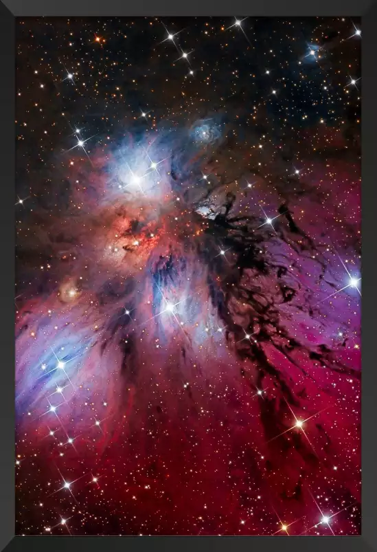 Angel Nebula - affiche astronomie