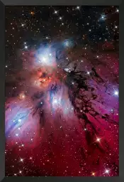 Angel Nebula - affiche astronomie