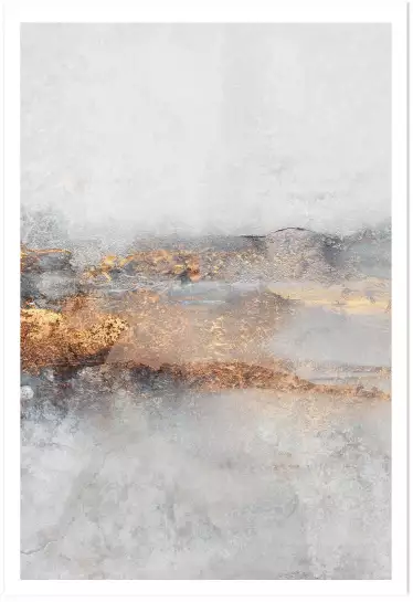 Brouillard - tableau abstrait moderne