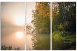 Lac suédois - paysages d'été