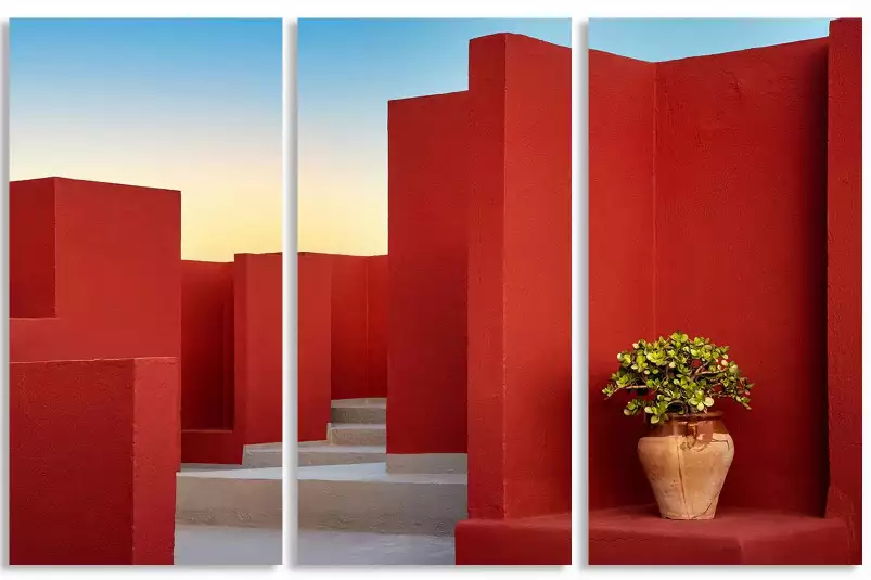 Muralla Roja perspective - affiche monde