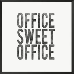 Office Sweet office - affiche citations