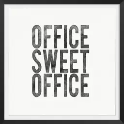 Office Sweet office - affiche citations