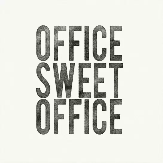 Office Sweet office - affiche citations