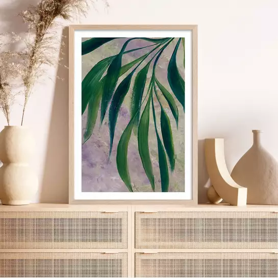 Branches Wheani - affiche feuille