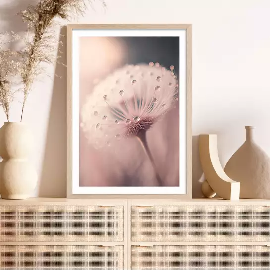 Rêve de roses - affiche de fleurs