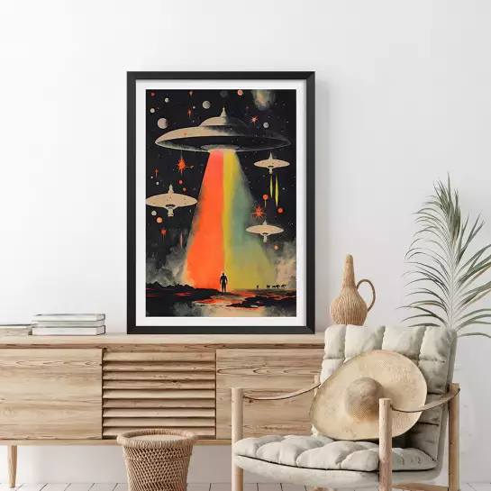 Invasion - affiche humouristique