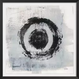 Cercle zen cadré - art abstrait