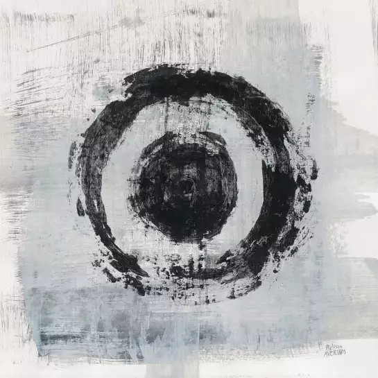 Cercle zen cadré - art abstrait