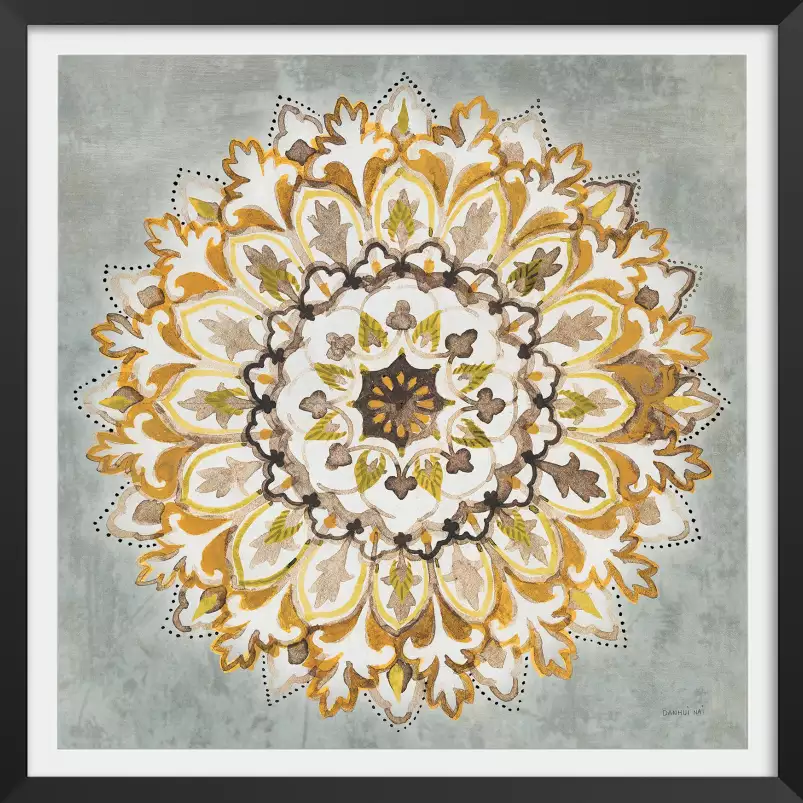 Mandala delight - affiche orientale