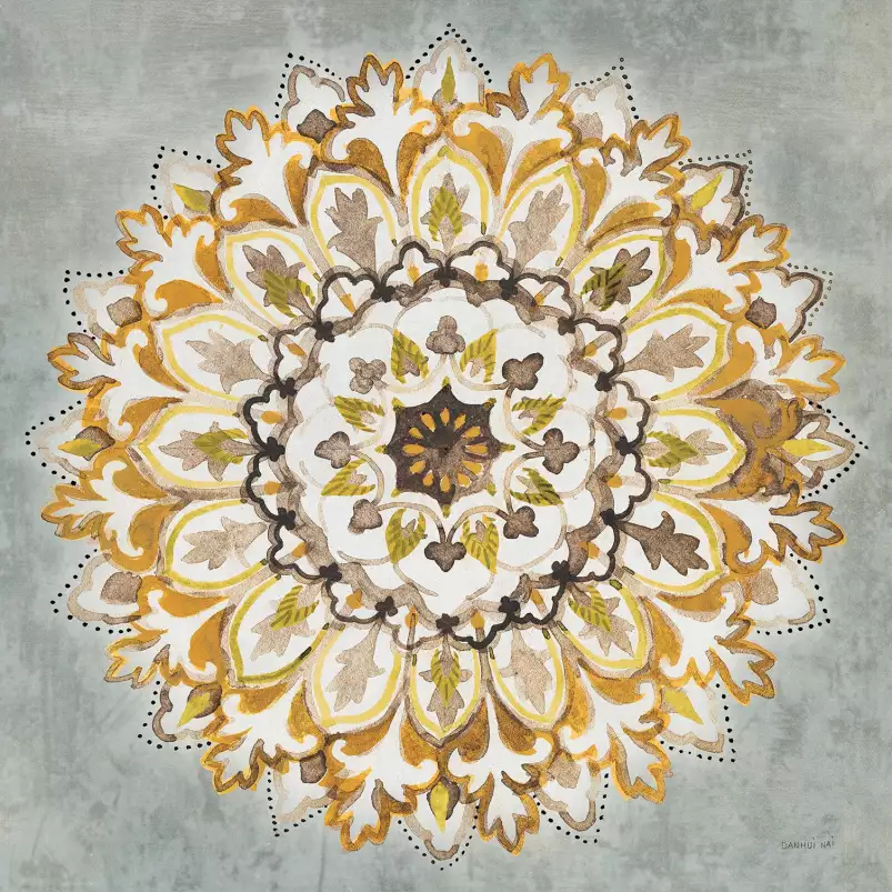 Mandala delight - affiche orientale