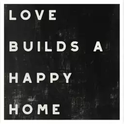 Happy home - affiche citations positives