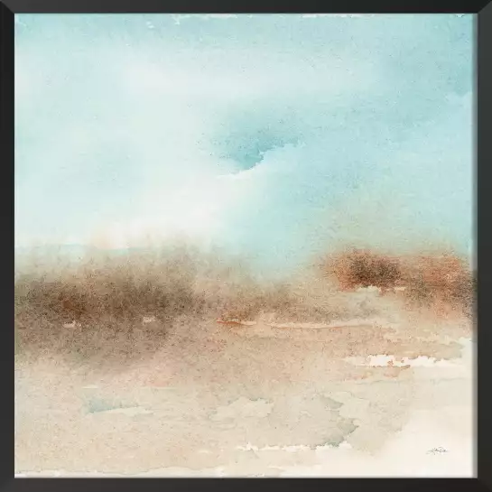 Paysage désertique - tableau abstrait moderne