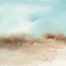 Paysage désertique - tableau abstrait moderne