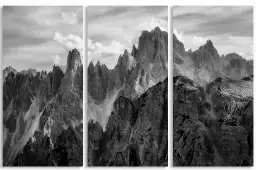 Les Pics - tableau montagne