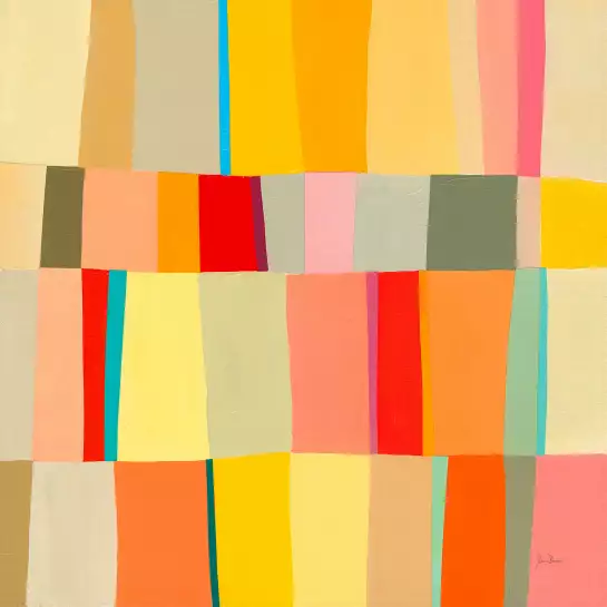 Color square - art abstrait