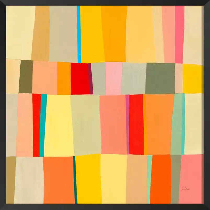 Color square - art abstrait