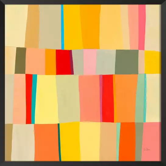 Color square - art abstrait