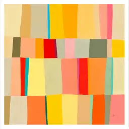 Color square - art abstrait