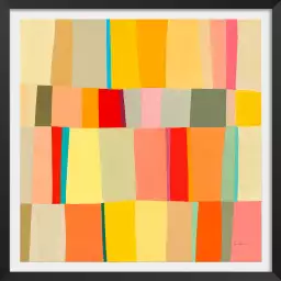 Color square - art abstrait