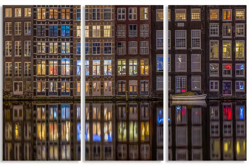 Amsterdam Windows - affiche architecture